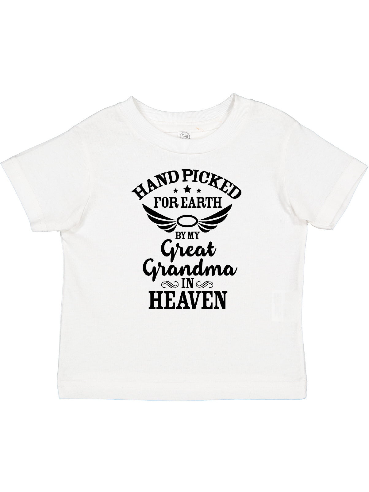 Inktastic Handpicked for Earth by My Great Grandma in Heaven Boys or ...