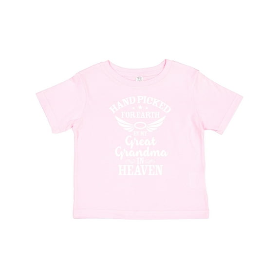 Inktastic Handpicked for Earth by My Great Grandma in Heaven Boys or Girls Baby T-Shirt