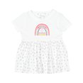 thumbnail image 1 of Inktastic Handpicked for Earth by My Great Grandma in Heaven Rainbow Girls Baby Dress, 1 of 5