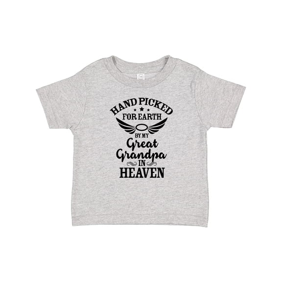 Inktastic Handpicked for Earth by My Great Grandpa in Heaven Boys or Girls Baby T-Shirt