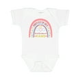 thumbnail image 1 of Inktastic Handpicked for Earth by My Great Grandparents in Heaven Rainbow Boys or Girls Baby Bodysuit, 1 of 5