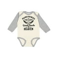 thumbnail image 1 of Inktastic Handpicked for Earth by My Great Uncle in Heaven Boys or Girls Long Sleeve Baby Bodysuit, 1 of 5