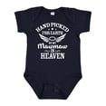 thumbnail image 1 of Inktastic Handpicked for Earth by My Mawmaw in Heaven with Angel Wings Boys or Girls Baby Bodysuit, 1 of 5