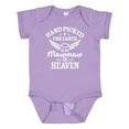 thumbnail image 1 of Inktastic Handpicked for Earth by My Mawmaw in Heaven with Angel Wings Boys or Girls Baby Bodysuit, 1 of 5