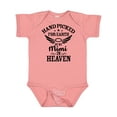 thumbnail image 1 of Inktastic Handpicked for Earth by My Mimi in Heaven with Angel Wings Boys or Girls Baby Bodysuit, 1 of 5