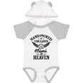 thumbnail image 1 of Inktastic Handpicked for Earth by My Mimi in Heaven with Angel Wings Boys or Girls Baby Bodysuit, 1 of 5