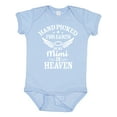 thumbnail image 1 of Inktastic Handpicked for Earth by My Mimi in Heaven with Angel Wings Boys or Girls Baby Bodysuit, 1 of 5