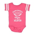 thumbnail image 1 of Inktastic Handpicked for Earth by My Mimi in Heaven with Angel Wings Boys or Girls Baby Bodysuit, 1 of 5