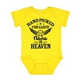 thumbnail image 1 of Inktastic Handpicked for Earth by My Nana in Heaven with Angel Wings Boys or Girls Baby Bodysuit, 1 of 5
