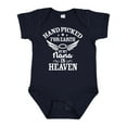 thumbnail image 1 of Inktastic Handpicked for Earth by My Nana in Heaven with Angel Wings Boys or Girls Baby Bodysuit, 1 of 5