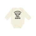 thumbnail image 1 of Inktastic Handpicked for Earth by My Nana in Heaven with Angel Wings Boys or Girls Long Sleeve Baby Bodysuit, 1 of 5