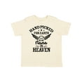 thumbnail image 1 of Inktastic Handpicked for Earth by My Nana in Heaven with Angel Wings Boys or Girls Toddler T-Shirt, 1 of 5