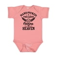 thumbnail image 1 of Inktastic Handpicked for Earth by My Nonna in Heaven with Angel Wings Boys or Girls Baby Bodysuit, 1 of 5