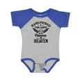 thumbnail image 1 of Inktastic Handpicked for Earth by My Nonna in Heaven with Angel Wings Boys or Girls Baby Bodysuit, 1 of 5