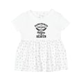 thumbnail image 1 of Inktastic Handpicked for Earth by My Nonna in Heaven with Angel Wings Girls Baby Dress, 1 of 5