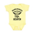thumbnail image 1 of Inktastic Handpicked for Earth by My Oma in Heaven with Angel Wings Boys or Girls Baby Bodysuit, 1 of 5