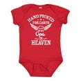 thumbnail image 1 of Inktastic Handpicked for Earth by My Opa in Heaven with Angel Wings Boys or Girls Baby Bodysuit, 1 of 5