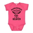 thumbnail image 1 of Inktastic Handpicked for Earth by My Opa in Heaven with Angel Wings Boys or Girls Baby Bodysuit, 1 of 5