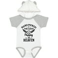 thumbnail image 1 of Inktastic Handpicked for Earth by My Pappy in Heaven with Angel Wings Boys or Girls Baby Bodysuit, 1 of 5