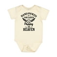 thumbnail image 1 of Inktastic Handpicked for Earth by My Pappy in Heaven with Angel Wings Boys or Girls Baby Bodysuit, 1 of 5