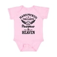 thumbnail image 1 of Inktastic Handpicked for Earth by My Pawpaw in Heaven with Angel Wings Boys or Girls Baby Bodysuit, 1 of 5