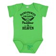 thumbnail image 1 of Inktastic Handpicked for Earth by My Pawpaw in Heaven with Angel Wings Boys or Girls Baby Bodysuit, 1 of 5