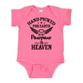 thumbnail image 1 of Inktastic Handpicked for Earth by My Pawpaw in Heaven with Angel Wings Boys or Girls Baby Bodysuit, 1 of 5
