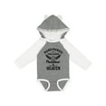 thumbnail image 1 of Inktastic Handpicked for Earth by My Pawpaw in Heaven with Angel Wings Boys or Girls Long Sleeve Baby Bodysuit, 1 of 5