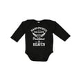 thumbnail image 1 of Inktastic Handpicked for Earth by My Pawpaw in Heaven with Angel Wings Boys or Girls Long Sleeve Baby Bodysuit, 1 of 5