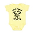 thumbnail image 1 of Inktastic Handpicked for Earth by My Poppy in Heaven with Angel Wings` Boys or Girls Baby Bodysuit, 1 of 5