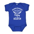 thumbnail image 1 of Inktastic Handpicked for Earth by My Poppy in Heaven with Angel Wings` Boys or Girls Baby Bodysuit, 1 of 5