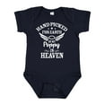 thumbnail image 1 of Inktastic Handpicked for Earth by My Poppy in Heaven with Angel Wings` Boys or Girls Baby Bodysuit, 1 of 5
