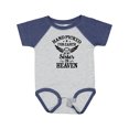 thumbnail image 1 of Inktastic Handpicked for Earth by My Sister in Heaven with Angel Wings Boys or Girls Baby Bodysuit, 1 of 5