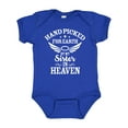 thumbnail image 1 of Inktastic Handpicked for Earth by My Sister in Heaven with Angel Wings Boys or Girls Baby Bodysuit, 1 of 5