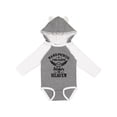 thumbnail image 1 of Inktastic Handpicked for Earth by My Sister in Heaven with Angel Wings Boys or Girls Long Sleeve Baby Bodysuit, 1 of 5