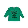 thumbnail image 1 of Inktastic Handpicked for Earth by My Sister in Heaven with Angel Wings Boys or Girls Long Sleeve Toddler T-Shirt, 1 of 5
