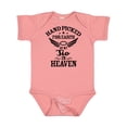 thumbnail image 1 of Inktastic Handpicked for Earth by My Tio in Heaven with Angel Wings Boys or Girls Baby Bodysuit, 1 of 5