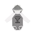 thumbnail image 1 of Inktastic Handpicked for Earth by My Tio in Heaven with Angel Wings Boys or Girls Long Sleeve Baby Bodysuit, 1 of 5