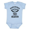 thumbnail image 1 of Inktastic Handpicked for Earth by My Titi in Heaven with Angel Wings Boys or Girls Baby Bodysuit, 1 of 5