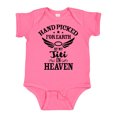 thumbnail image 1 of Inktastic Handpicked for Earth by My Titi in Heaven with Angel Wings Boys or Girls Baby Bodysuit, 1 of 5