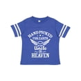 thumbnail image 1 of Inktastic Handpicked for Earth by My Uncle in Heaven with Angel Wings Boys or Girls Toddler T-Shirt, 1 of 5