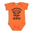 thumbnail image 1 of Inktastic Handpicked for Earth by My Yaya in Heaven with Angel Wings Boys or Girls Baby Bodysuit, 1 of 5