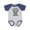thumbnail image 1 of Inktastic Handpicked for Earth by My Yaya in Heaven with Angel Wings Boys or Girls Baby Bodysuit, 1 of 5