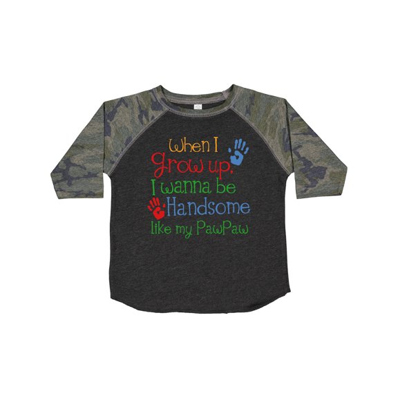 Inktastic Handsome Like My PawPaw Boys Toddler T-Shirt