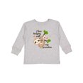 thumbnail image 1 of Inktastic Hanging With My Grandma Boys or Girls Long Sleeve Toddler T-Shirt, 1 of 5