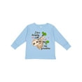 thumbnail image 1 of Inktastic Hanging With My Grandma Boys or Girls Long Sleeve Toddler T-Shirt, 1 of 5