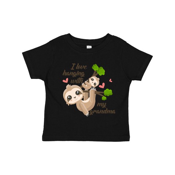 Inktastic Hanging With My Grandma Boys or Girls Toddler T-Shirt