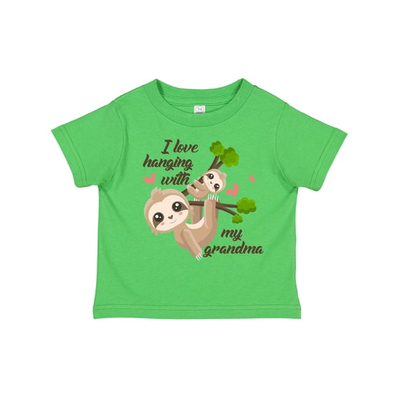 Inktastic Hanging With My Grandma Boys or Girls Toddler T-Shirt