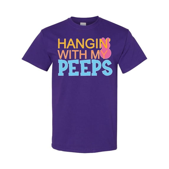 Inktastic Hanging with My Peeps T-Shirt