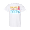 thumbnail image 1 of Inktastic Hanging with My Peeps T-Shirt, 1 of 5